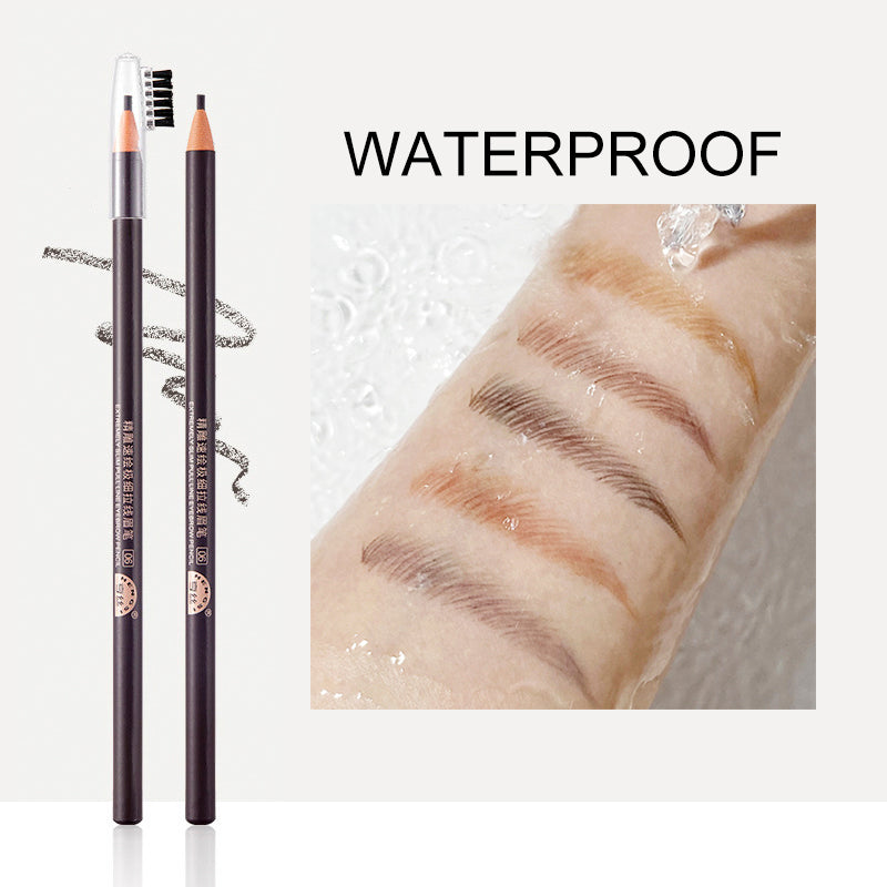 1PC Eyebrow Pencil Tattoo Waterproof Eye Brow Pencil Tint Makeup Cosmetics 6 Colors Microblading Long Lasting Eyebrow Pen