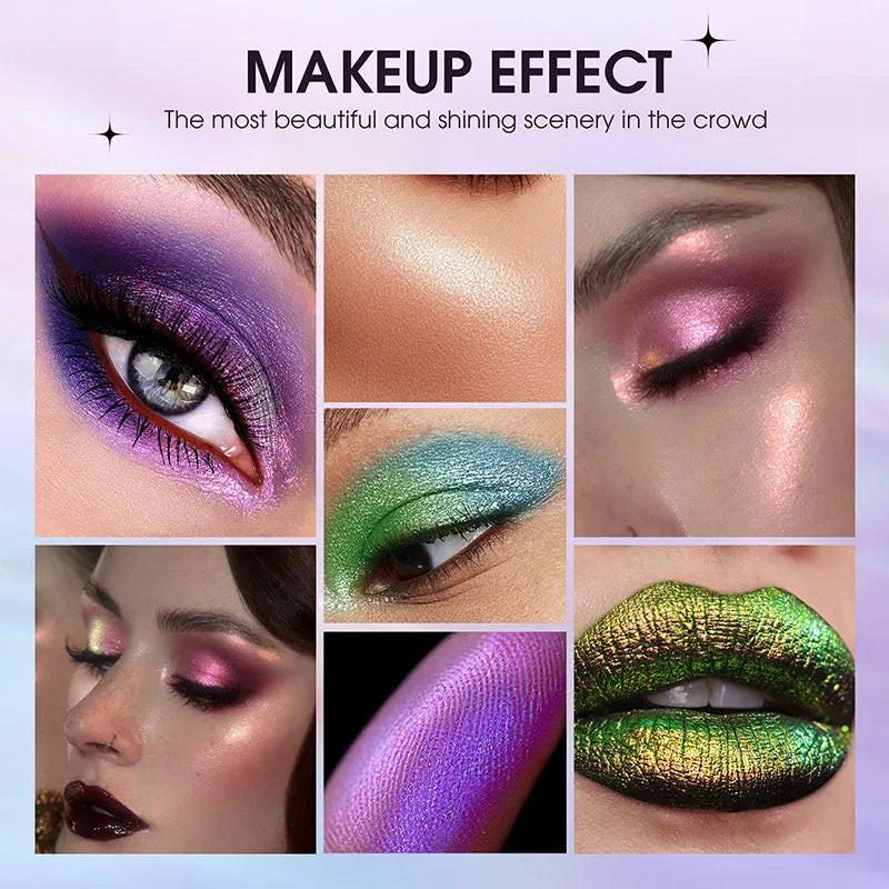 Women Pearlescent Face Liquid Eyeshadow Highlighter Shiny Eyeliner Glitter Eyeshadow Waterproof Brighten Eyes Makeup Beauty
