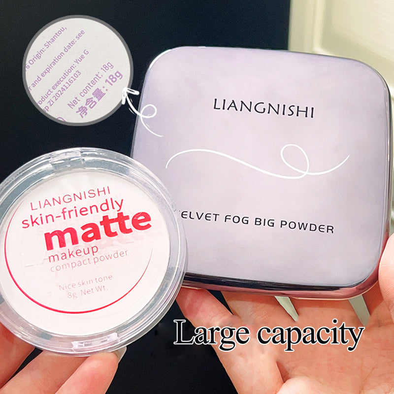 Large Capacity Matte Setting Powder Long Lasting Oil Control Waterproof Face Loose Powder Korean Dupe Makeup For Women Cosmetic