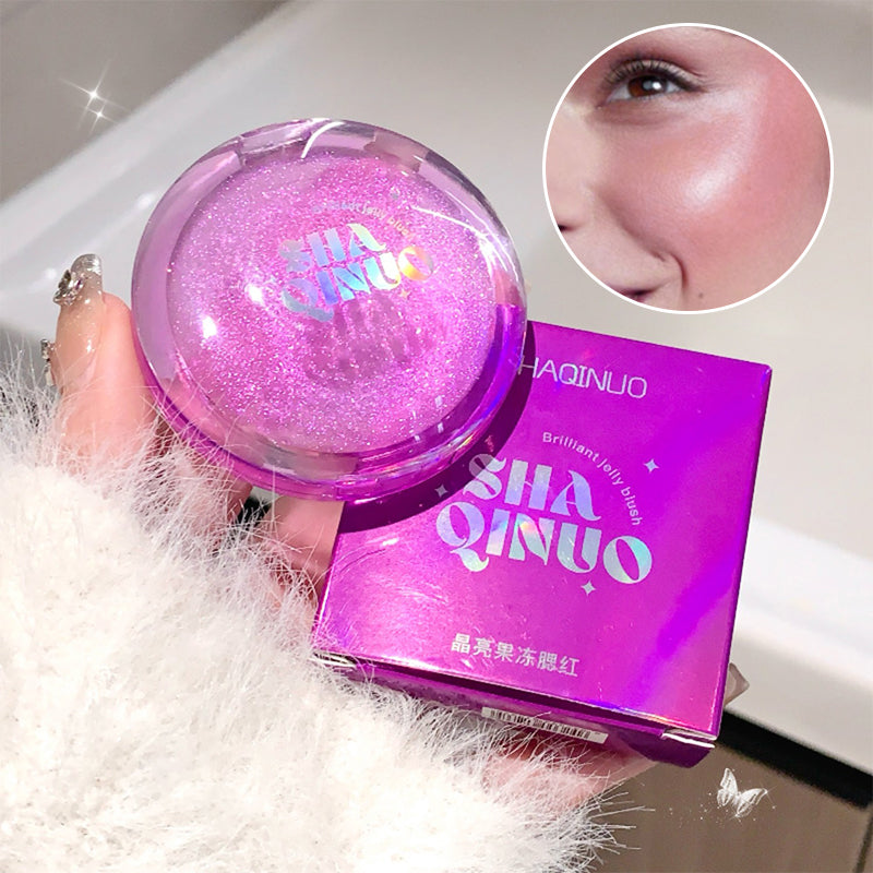  Jelly Blush - Hydrating Formula with Crystal Clear Shine and Dewy Finish  Essential for summer travel