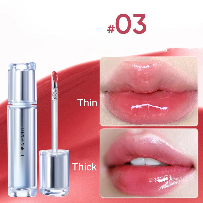 Ice Iron Lip Glaze Lipstick Non Staying Cup Non fading Mirror Gloss Lip Gel Liquid Lip TintMatte