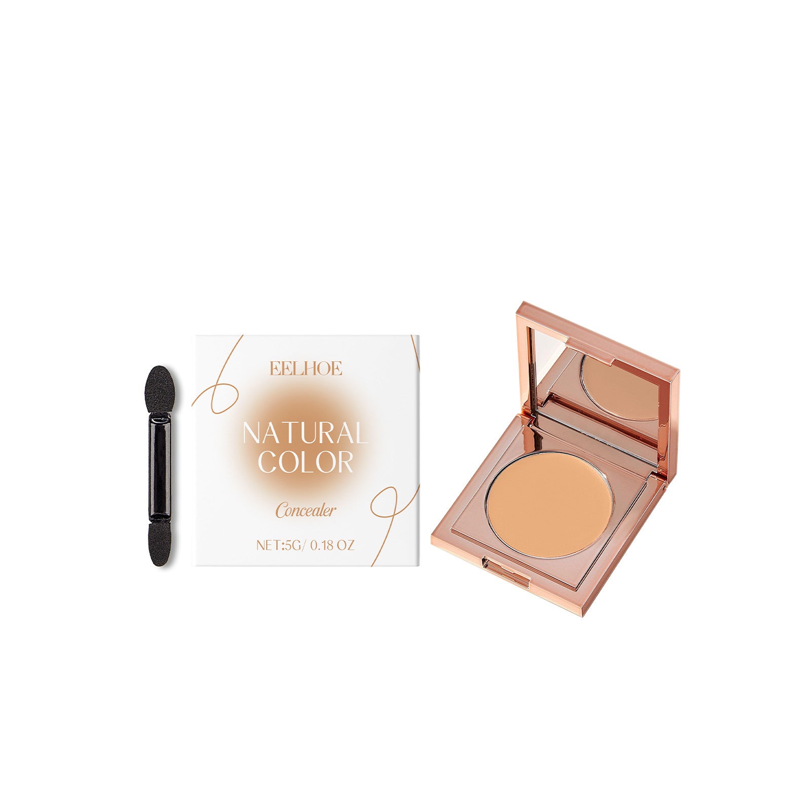 Hydrating Concealer Even Skin Tone Cover Dark Circles Acne Pores Long Lasting Makeup Brightening Skin Breathable Makeup Products