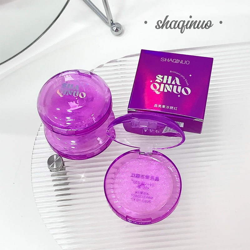  Jelly Blush - Hydrating Formula with Crystal Clear Shine and Dewy Finish  Essential for summer travel