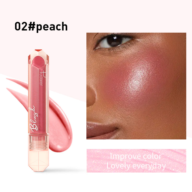 Multifunctional soft matte blush 9 colors available  natural contour blush stick