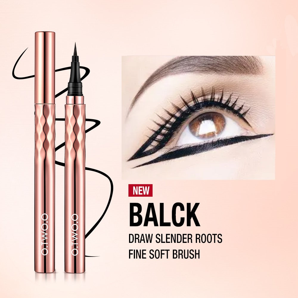 Black Slim Line Eyeliner Pencil Easy To Draw Waterproof Eye Liner Pen Long Lasting Quick Dry Liquid Eyeliners