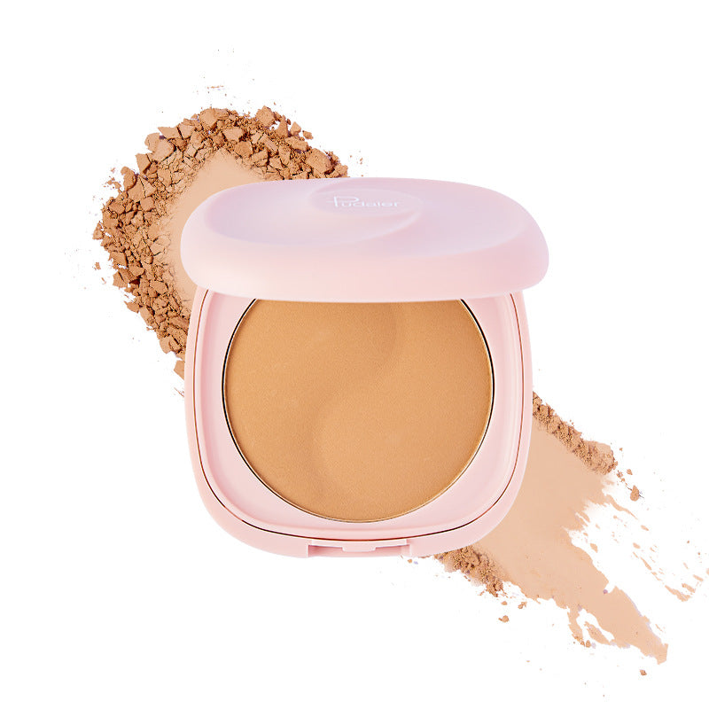 Lasting Control Oil Pressed Setting Powder Natural Matte Waterproof Loose Translucent Nude Face Powder Women Makeup Cosmetics