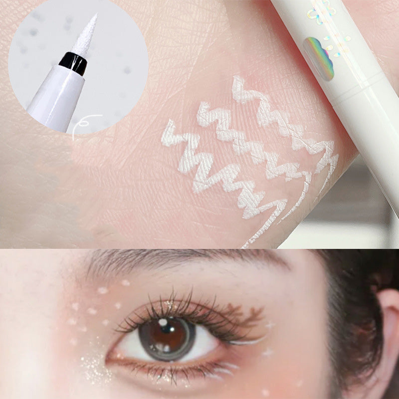 Ultra-fine Liquid Eyeliner Pen Waterproof Lasting Blue Red Sweatproof Quickily Drying Matte Eyeliner Pencil Eyes Makeup Cosmetic