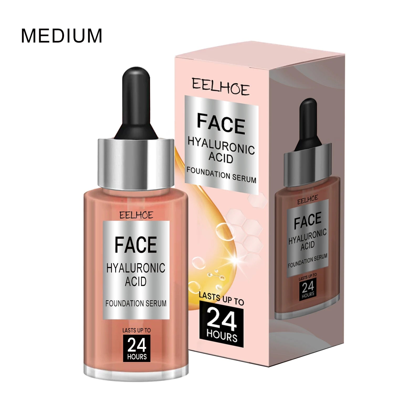 30g Flawless Liquid Foundation Concealer Serum Waterproof Professional Oil-Control Acne Spot Concealer Full Coverage Face Makeup