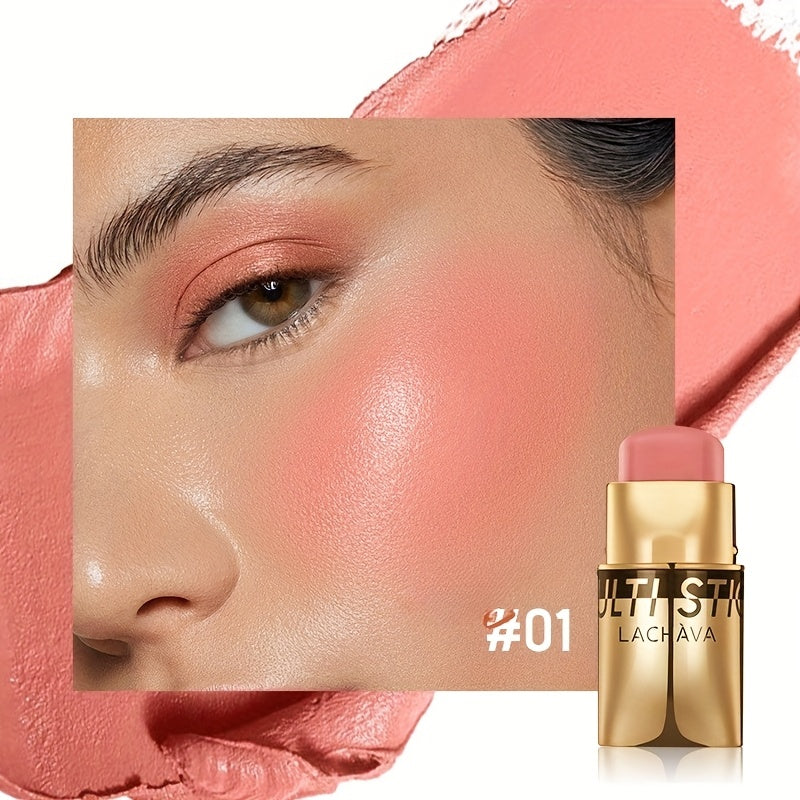 Blush Stick  Natural Nude Makeup Brightening And Embellishing Three-Dimensional Makeup Facial Multi-Functional  Lips  Blush