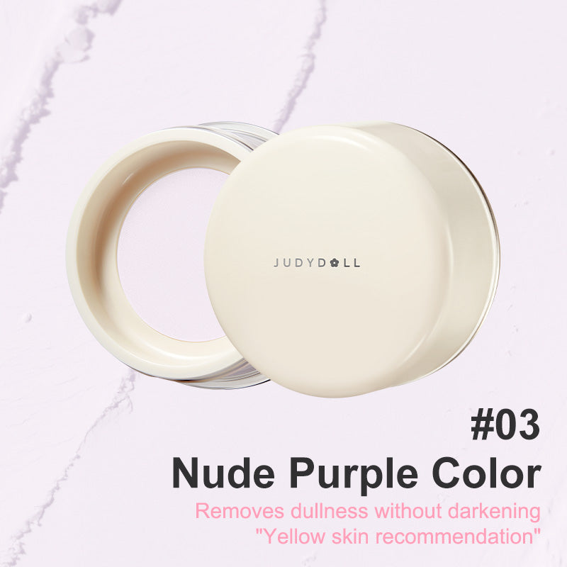 Translucent Loose Setting Powder Long-Lasting Matte Finish Oil Control, Large Size Blurring Sweat-Proof