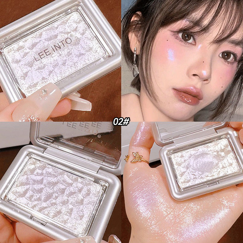 Dreamy Highlighting Powder  3D Effect for a Natural   All-Over Glow - Multi-Purpose Compact Powder for Blush   Contour