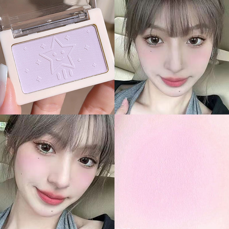 Single Color Blush Single Color Honey Powder Powder Natural Whitening Highlight Brightening Rouge 6 Colors Available