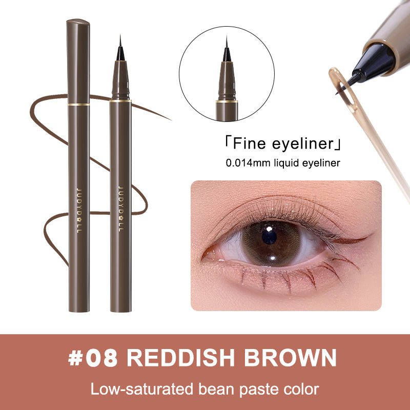 Precision Liquid Eyeliner Pen, Ultra-Fine Tip, Waterproof, Smudge-Proof, 24-Hour Long-Lasting, Perfect for Lash Line