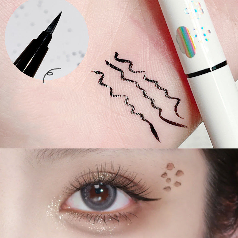 Ultra-fine Liquid Eyeliner Pen Waterproof Lasting Blue Red Sweatproof Quickily Drying Matte Eyeliner Pencil Eyes Makeup Cosmetic