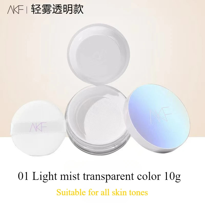 loose powder oil control setting powder light makeup control oil is not easy to remove makeup honey powder