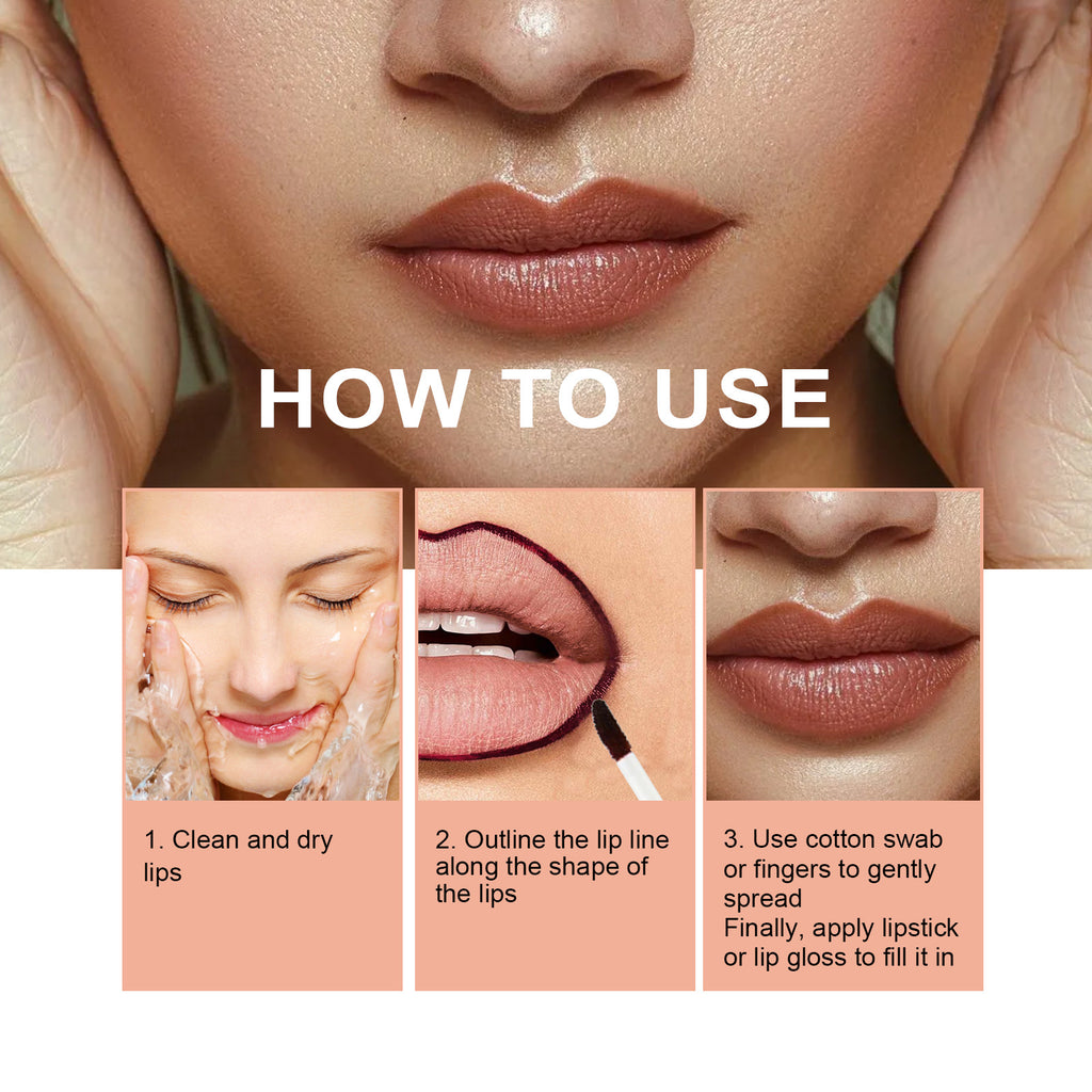 Peel Off Lip Liner Waterproof Long Lasting Lipliner Pencil Moisturising Lips Gloss Tattoo Lipgloss Lipsticks Cosmetic