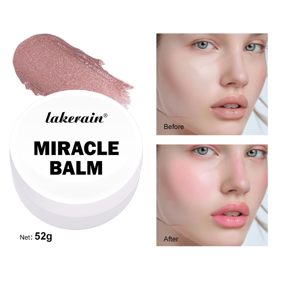 Multi Glow Balm Cream Blush for Cheeks Blush Balm Face Makeup Radiant Finish Hydrating Creamy Lightweight Cosmetic