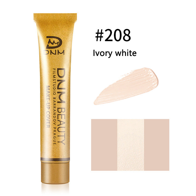 Full Skin Concealer Foundation Cream Face Professional Blemish Cover Dark Spot Tattoo Contour Makeup Liquid Concealer Cosmetic