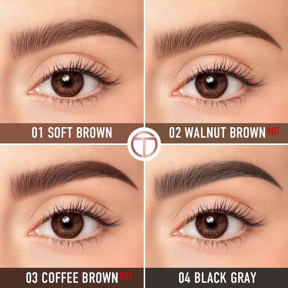 Machete Eyebrow Pencil Waterproof Natural Long Lasting Smooth Fill Fluff Blendable High Pigment Brow Pencil Eye Makeup