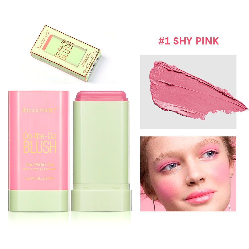 Cosmetic Blush Makeup Products Make Up Blusher Cosmetics Pink Blush in Bar Korean Palette Long lasting Matte Stick