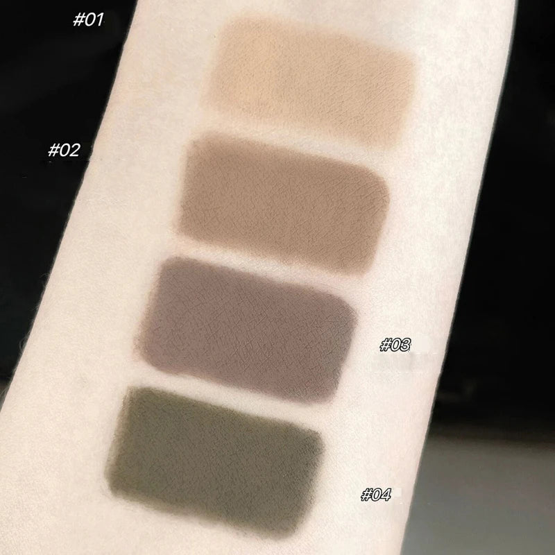 Cocoa Brown Eyebrow Tint Cream Waterproof Natural Eyebrow Tattoo Cream Light Color Eyebrows Make Up Smooth Fluff Brow Dye Pencil