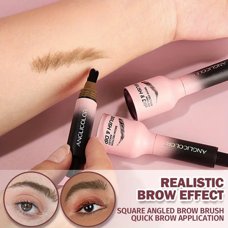 Wild yebrow Cream Waterproof Not Smudge Eyebrow Cream Long Lasting Color Rendering Smear-Proof Makeup 3D Brow Dye Cream Eyebrow