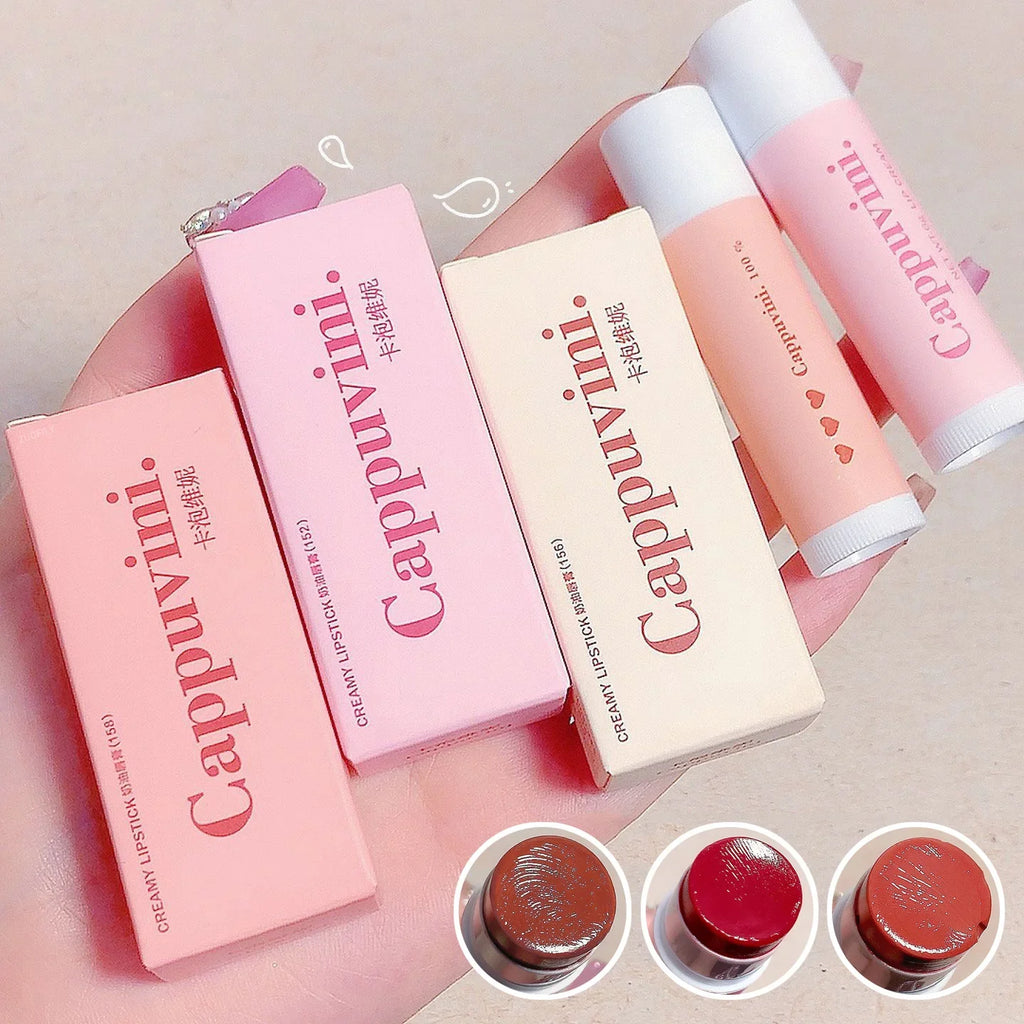 Jelly Tinted Lip Balm Moisturizing Colored Lip Stains Hydrating Waterproof Lipstick Gloss Base Pumpler Lip Care Primer Cream Set