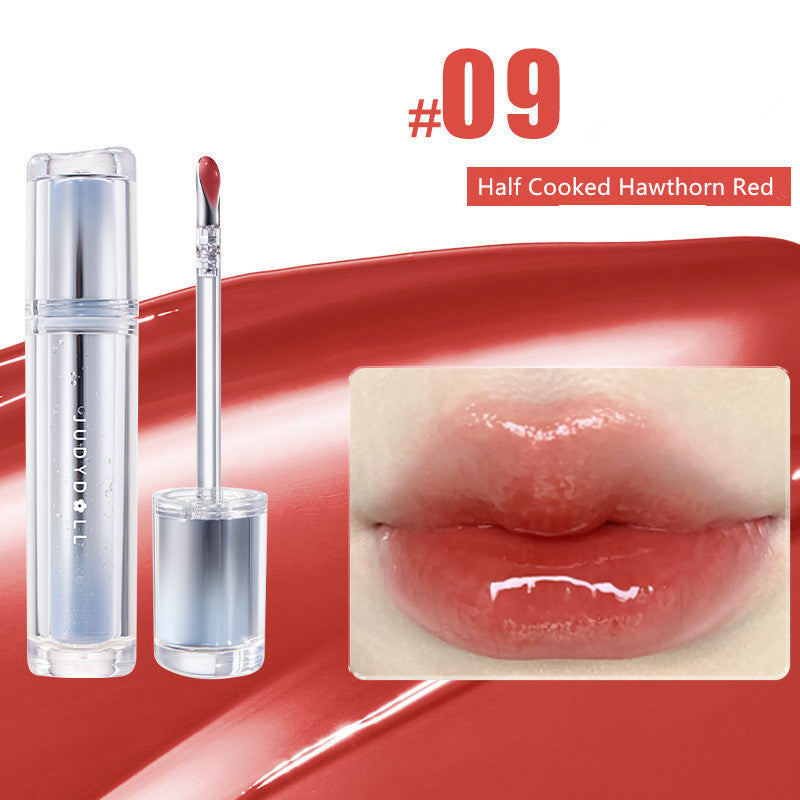 Ice Iron Lip Glaze Lipstick Non Staying Cup Non fading Mirror Gloss Lip Gel Liquid Lip TintMatte