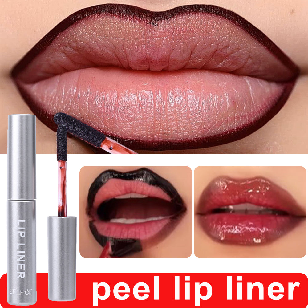 Peel Off Lipsticks Waterproof Brown Contour Tear-off Lip Liner Long Lasting Matte Lip Tint Tattoo Sexy Red Lipgloss Makeup Girls