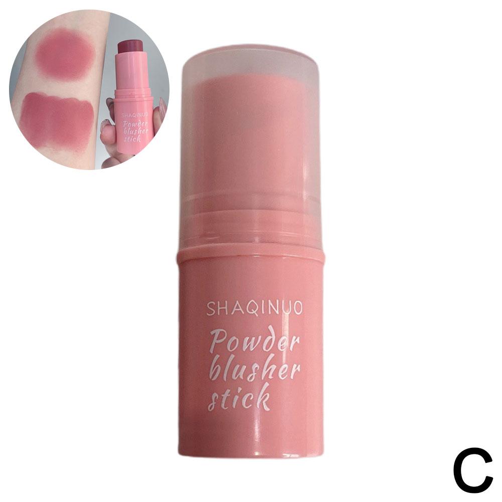 Natural Cheek Blush Stick Moisturizing Blusher Balm Blush Waterproof Sticks Peach Nourish Contour Eyeshadow Rouge Blush