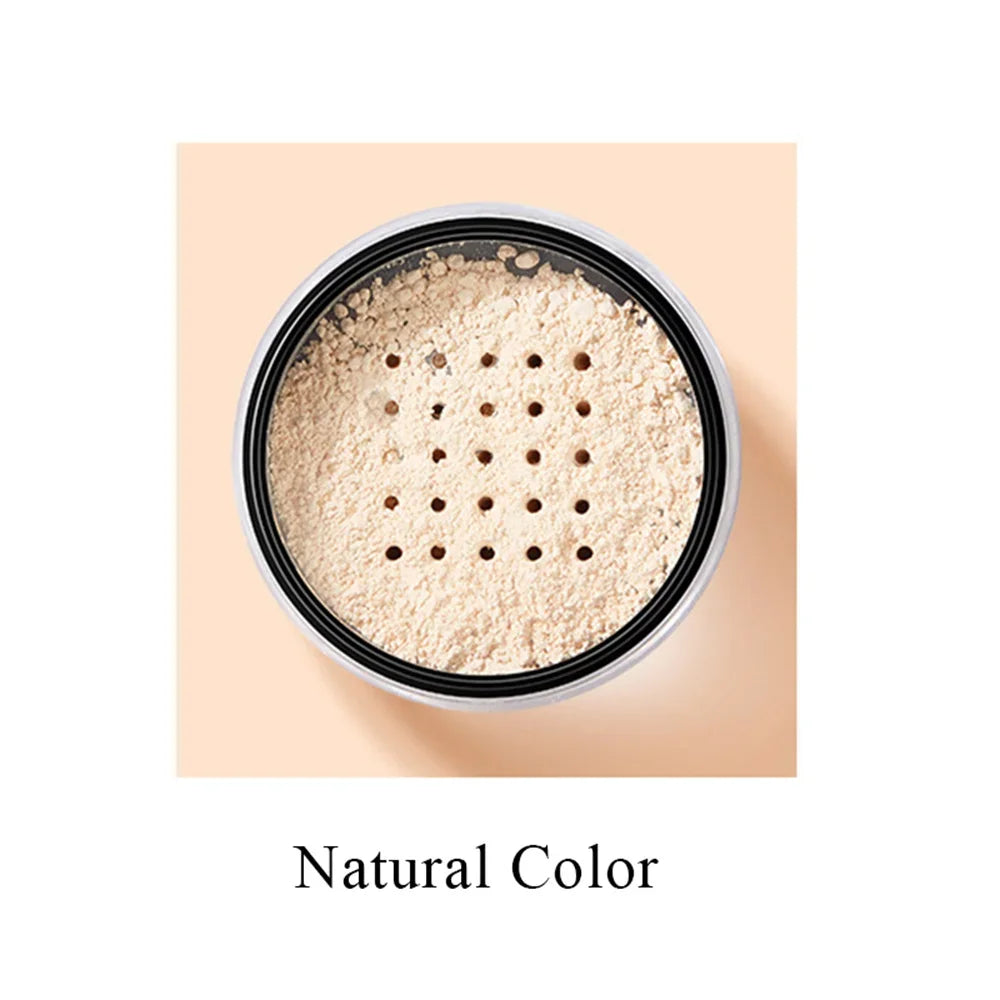 Professional Loose Powder Oil Control Anti-Sweat Waterproof Matte Base Makeup Long-lasting Translucent Mist Face Setting Powder