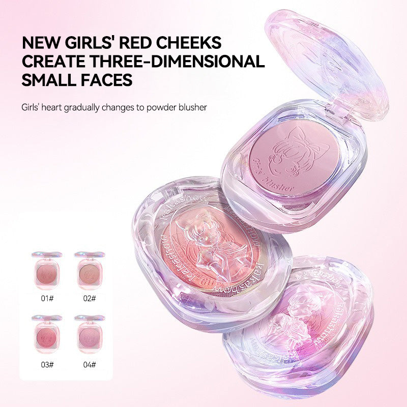  Gradient Blush - Dual-Color with Subtle Shimmer and Matte Finish  Lasting Natural Peachy Glow for a Youthful Look