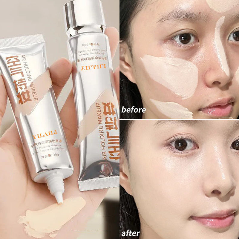 Liquid Oil Control Foundation Waterproof Lasting Contouring Cosmetics Full Coverage Face Corrector Concealer Makeup