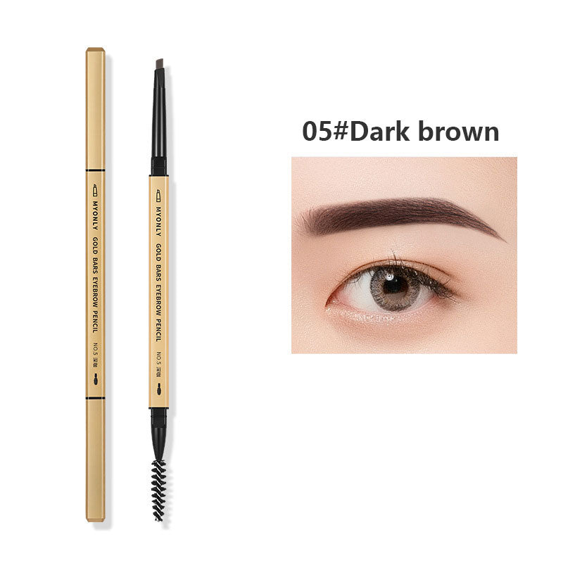 Double Sided Microblading Eyebrow Pen Woman Eyebrow Pencil Waterproof Marker Korean Make Up Products