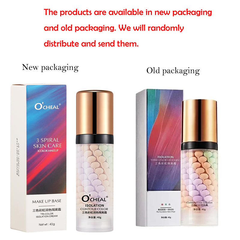 Makeup Primer Breathable BB Cream Not Sticky Face Foundation Intensive Moisturizes Provide Deep Moisture Helps Brighten Skin