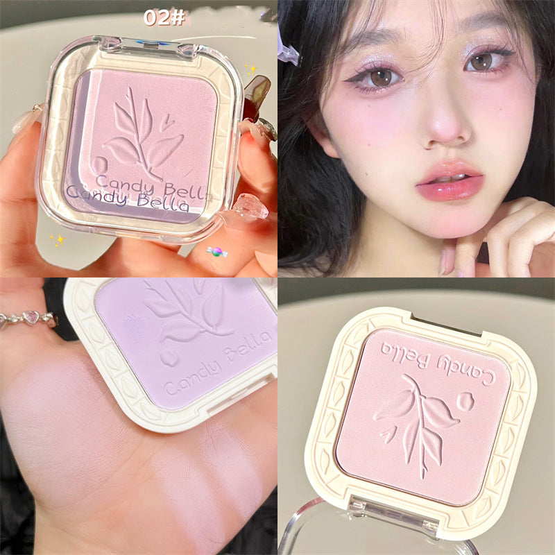 5 Colors Soft Mist Blush Natural Waterproof Cheek Pink Purple Yellow Matte Flash Brighten Lasting Blusher Rubores Korean Makeup