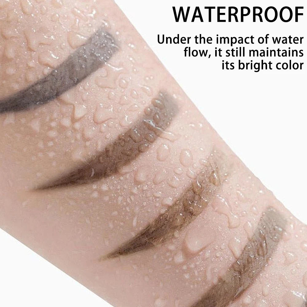 Semi-Permanent Peel Off Eyebrow Dye Cream Waterproof Sweatproof Brow Gel Natural Long-Wearing Stripped Wild Eye Brow Makeup