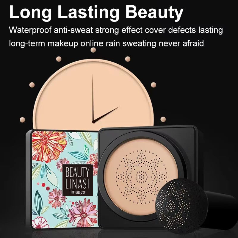 Mushroom Head Air Cushion Cream Natural Moisturizing Foundation Concealer Whitening Oil-control Makeup Cosmetics BB Cream