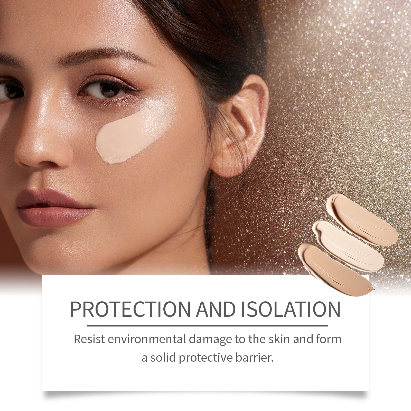 BB Cream Foundation Full Coverage Waterproof Liquid Lightweight Buildable Matte Color Correct Hydrate Natural Flawless Concealer