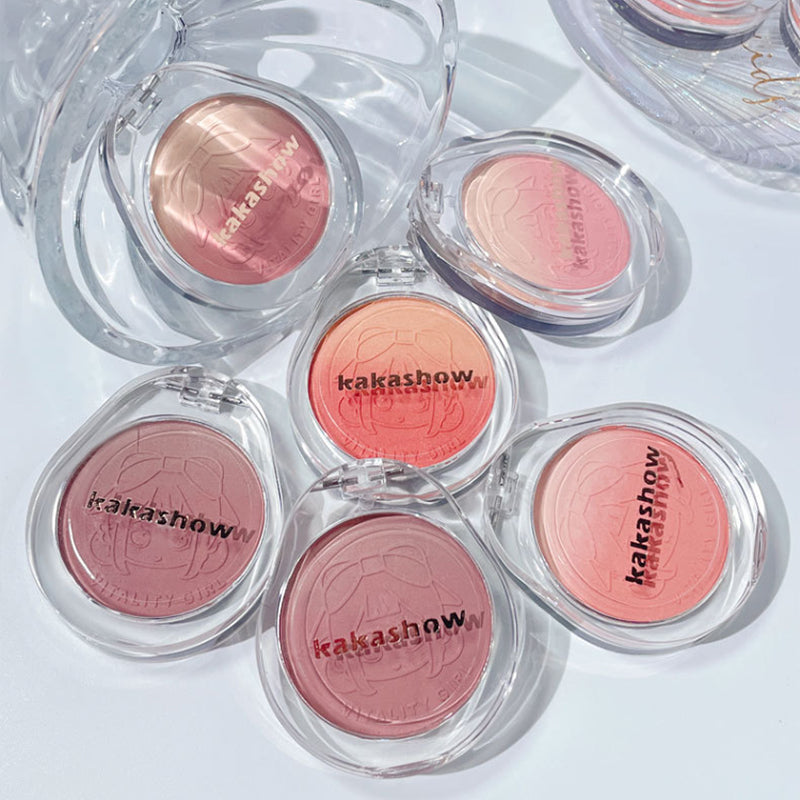 Youthful Gradient Blush - Natural Nude Shade  Easy-to-Blend Formula with Long-lasting Matte Finish