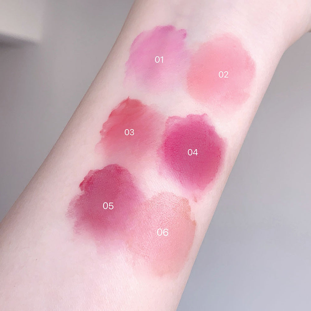 Nude Water Mist Lip Glaze Matte Velvet White Lip Gloss Long-lasting Lipstick