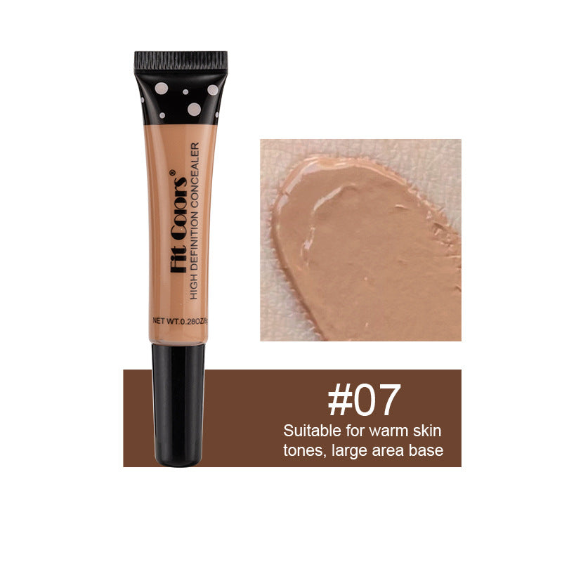 Concealer with a Flexible Concealer Moisturizing Liquid Foundation to cover dark circles and acne spots