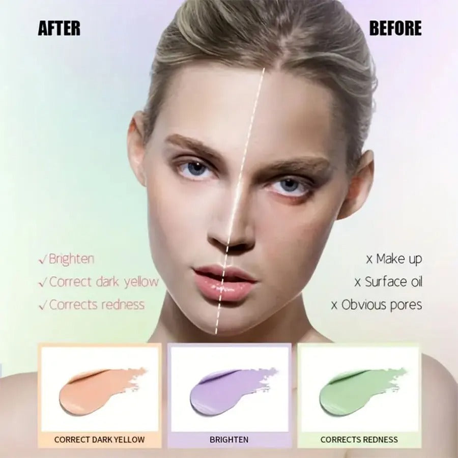 9-Color Flawless Concealer Palette - Waterproof Sweatproof Full Coverage - Corrects Spots Acne Dark Circles Tear Grooves