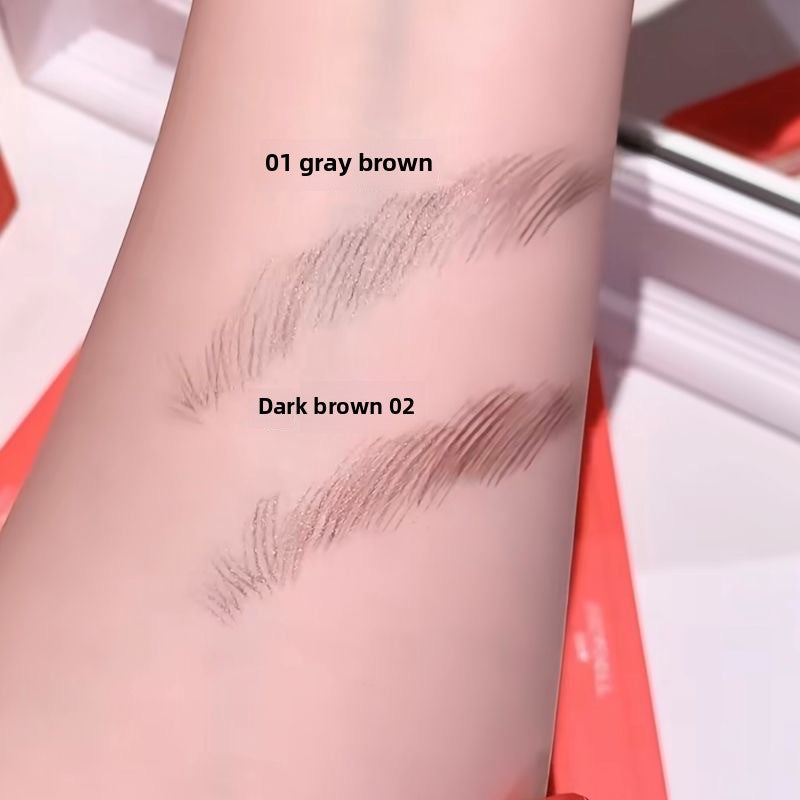 Trident Water Eyebrow Pen Waterproof Durable Wild Eyebrow Brown Eye Brown Makeup Eyebrow Pencil Stays on All Day