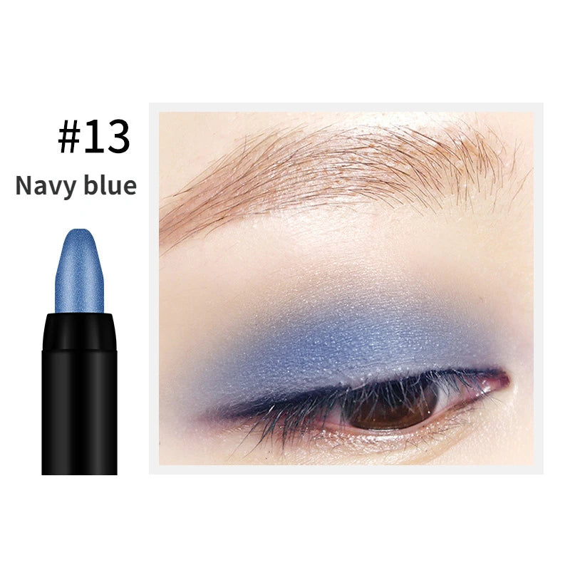 Eye Shadow Pen 16 Colors Eyeshadow Stick Eyeshadow Palettes Women  Silkworm Pen Pearlescent Eye-shadow Glitter