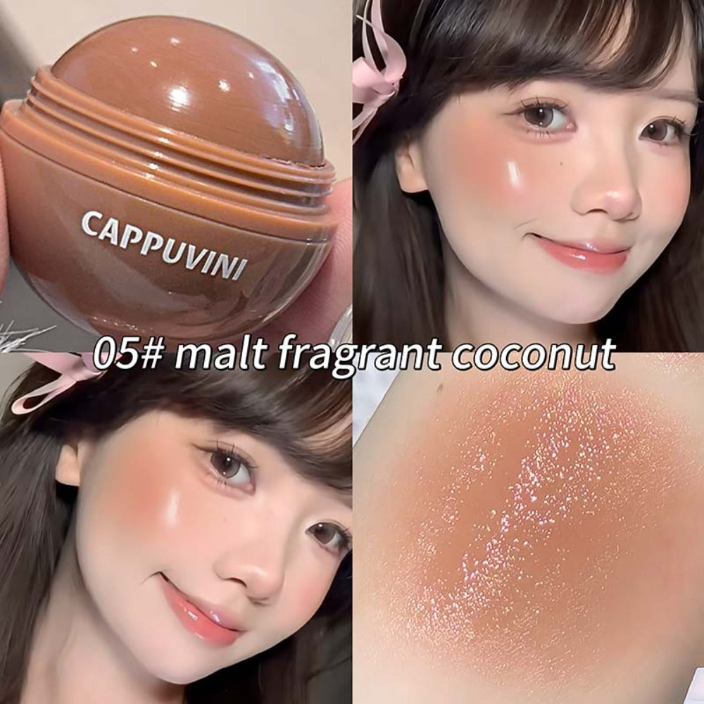 3D Highlight & Natural Rosy Glow Long-Lasting Blush for a Flawless Makeup Lips & Rouge Face Brighten Contour