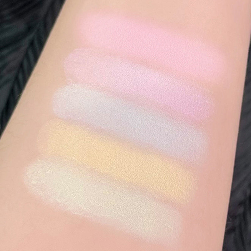 5 Colors Soft Mist Blush Natural Waterproof Cheek Pink Purple Yellow Matte Flash Brighten Lasting Blusher Rubores Korean Makeup