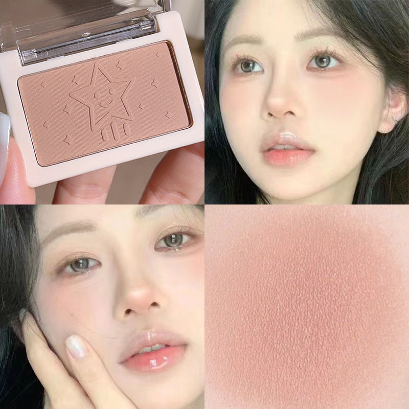 Single Color Blush Single Color Honey Powder Powder Natural Whitening Highlight Brightening Rouge 6 Colors Available
