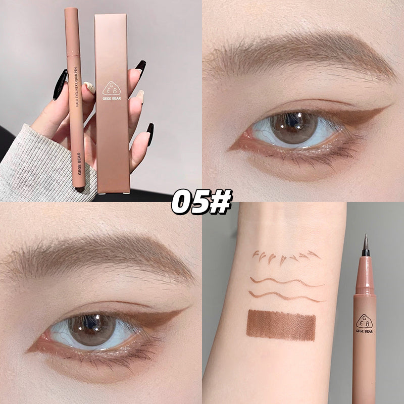 Ultra Thin Black Brown Lower Eyelash Eyeliner Pen Waterproof Lasting Smooth Lying Silkworm Eyes Liner Pencils Eye Makeup Tools