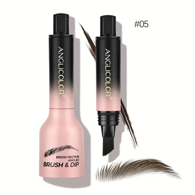 Wild yebrow Cream Waterproof Not Smudge Eyebrow Cream Long Lasting Color Rendering Smear-Proof Makeup 3D Brow Dye Cream Eyebrow